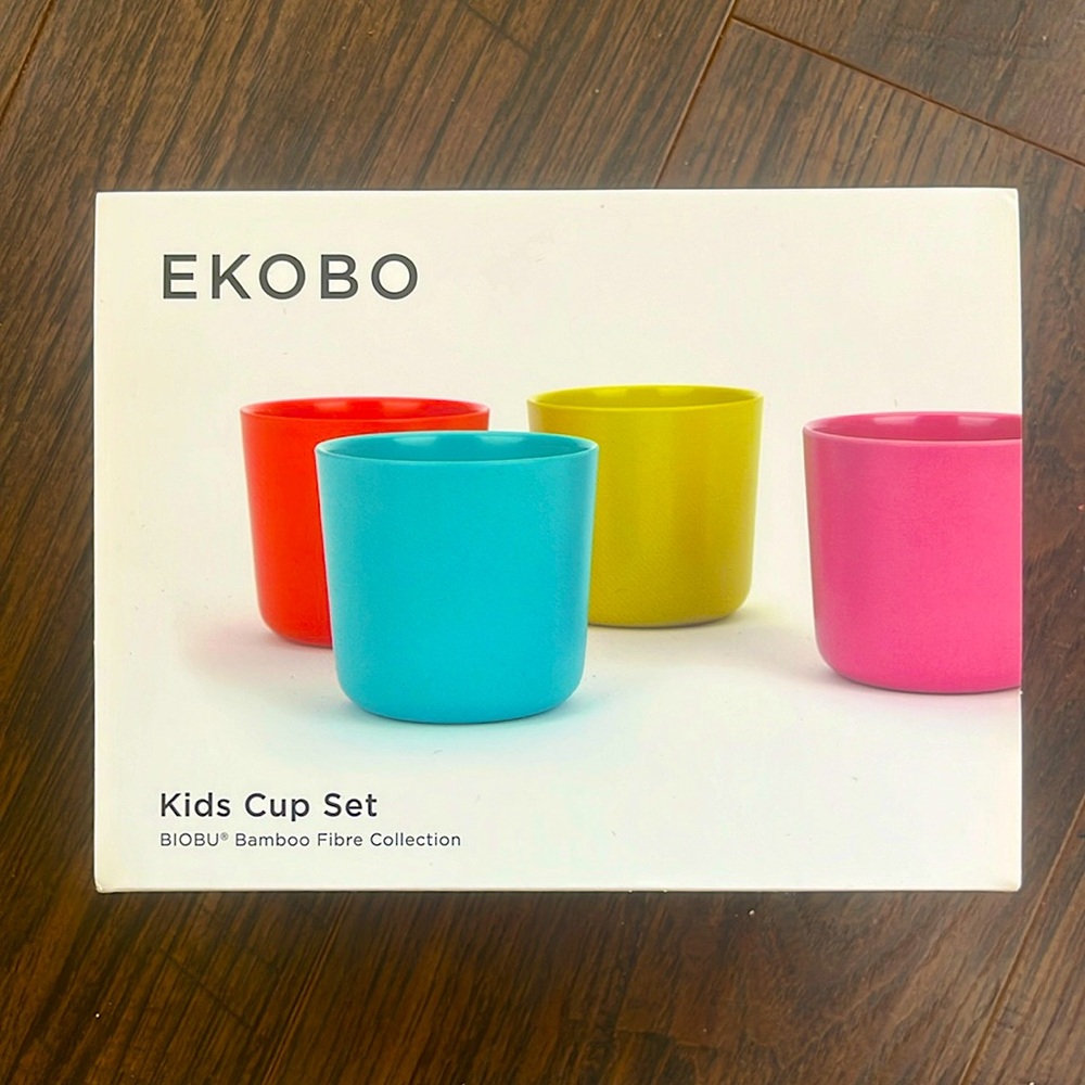 Brand new - EKOBO Kids Cup Set
